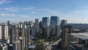 Vista de prédios de São Paulo