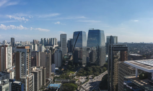 Vista de prédios de São Paulo