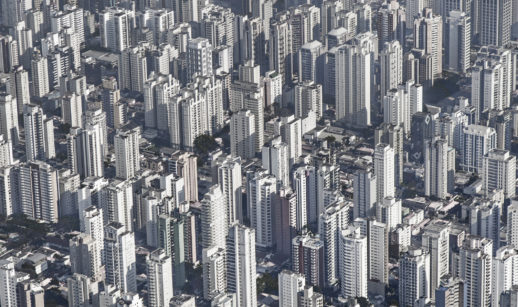 Foto aérea de São Paulo