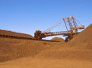 Minério de ferro sendo extraído