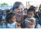 A pediatra Zilda Arns, que criou a Pastoral da Criança