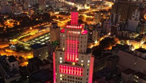 Farol Santander no centro de São Paulo