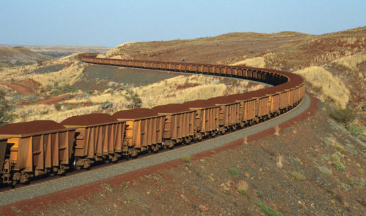 Trem de minério de ferro
