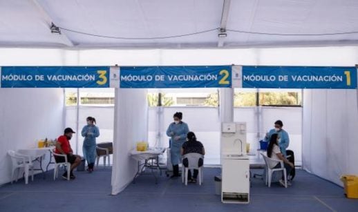 Vacinação no Chile