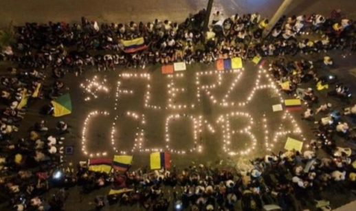 Protestos Colômbia