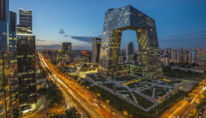 Foto de Pequim, capital da China, cuja economia afeta o Brasil