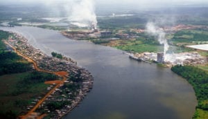 Poluição na Amazônia