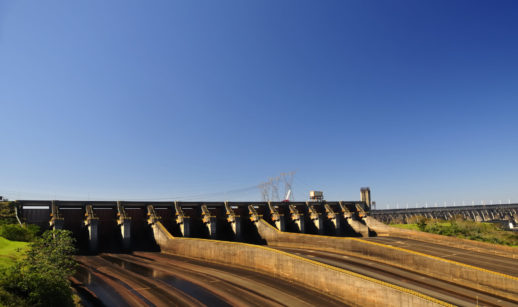 Usina hidrelétrica de Itaipu, alusiva às empresas Engie, AES Brasil e Cesp