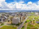 Foto aérea de Brasília, capital do Brasil, que teve rating mantido pela S&P Global