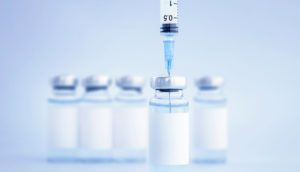 frascos de vacina
