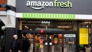 Fachada de loja da Amazon Fresh, na Europa: emrpesa será uma das afetadas com imposto global sobre serviços digitais