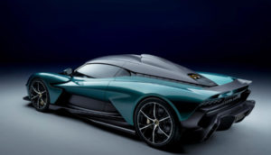 Modelo Aston Martin Valhalla, novo carro do 007