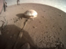 Foto do sismômetro da InSight, da Nasa, em Marte