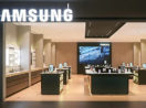 Fachada de loja da Samsung