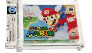 Capa do Super Mario 64, game recordista de valor
