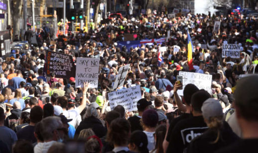 Protestos na Austrália