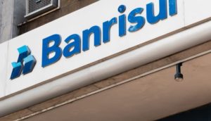 Fachada do banco Banrisul