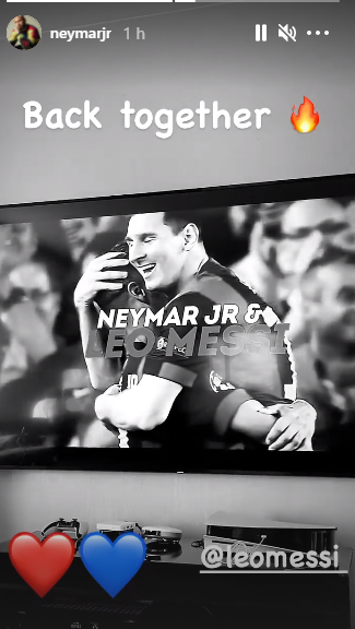 Messi PSG Neymar