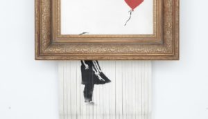 Love is in the Bin, quadro de Banksy