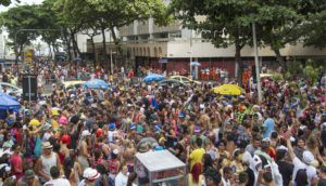 Carnaval de rua do Rio de Janeiro, alusivo ao de São Paulo
