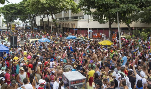 Carnaval de rua do Rio de Janeiro, alusivo ao de São Paulo