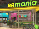 Fachada renovada da loja BR Mania, da Vibra Energia, que fez parceria com as Lojas Americanas