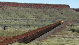 trem de minério de ferro