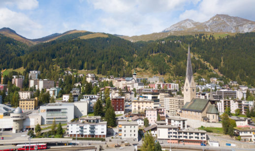 Vista de Davos