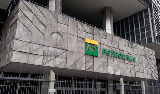 Fachada da sede da Petrobras no Rio de Janeiro, cujo presidente José Mauro Coelho saiu