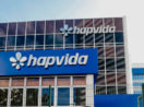 Fachada de prédio do Hapvida, cuja ação teve desvalorização de quase 50% em 2022
