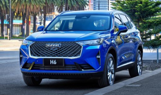 2021 Haval H6 que será vendido pela Great Wall Motors no Brasil