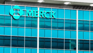 Fachada de prédio espelhado da Merck & Co., que entrou para a carteira de BDRs de julho