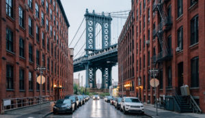 Ponte do Brooklyn, em Nova York, alusivo a investimentos nos Estados Unidos EUA