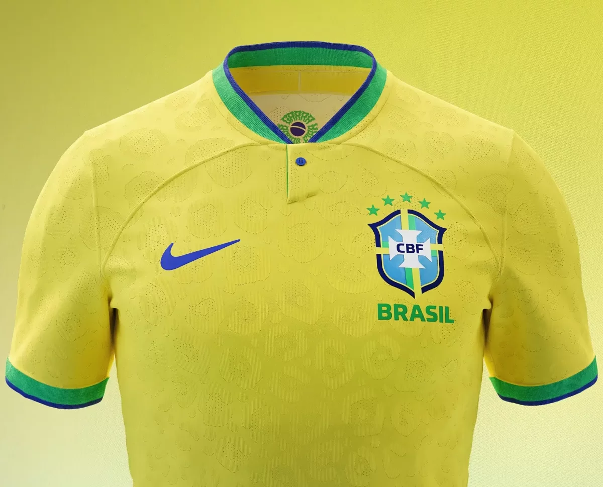 Conjunto Uniforme Brasil 2022 Copa infantil Menino - Roupas