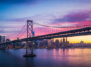 Ponte de São Francisco, na Califórnia, EUA, onde estão empresas que fazem parte da carteira global de diversificação internacional do Safra