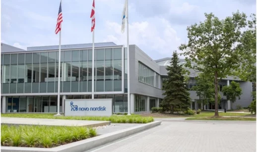Sede da Novo Nordisk em Plainsboro, nos EUA, onde fica o principal mercado da empresa e houve aumento da projeção de vendas