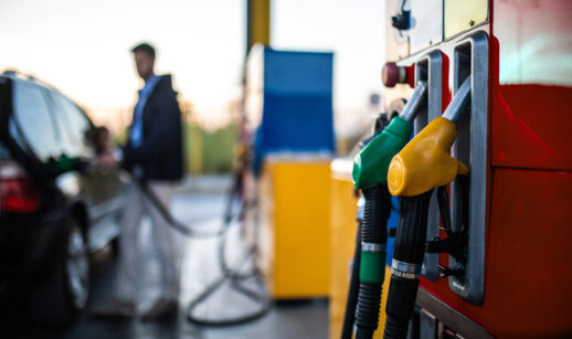 Preços da gasolina e do diesel